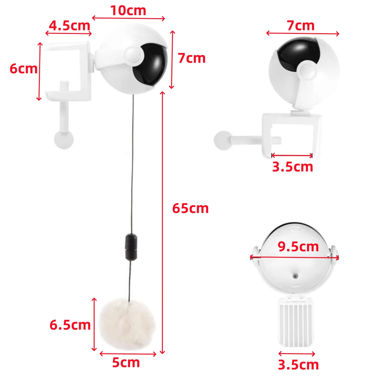 ChaseBall™ – Elektrisch, Roterend & Automatisch voor Speelse Katten