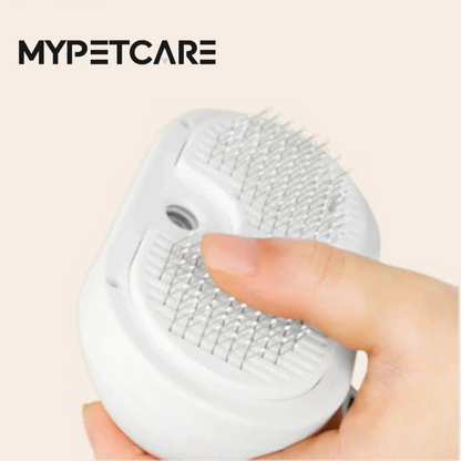 MyPetCare™ FluffyCare PRO – Elektrische Stoomborstel & Massagekam voor Honden & Katten